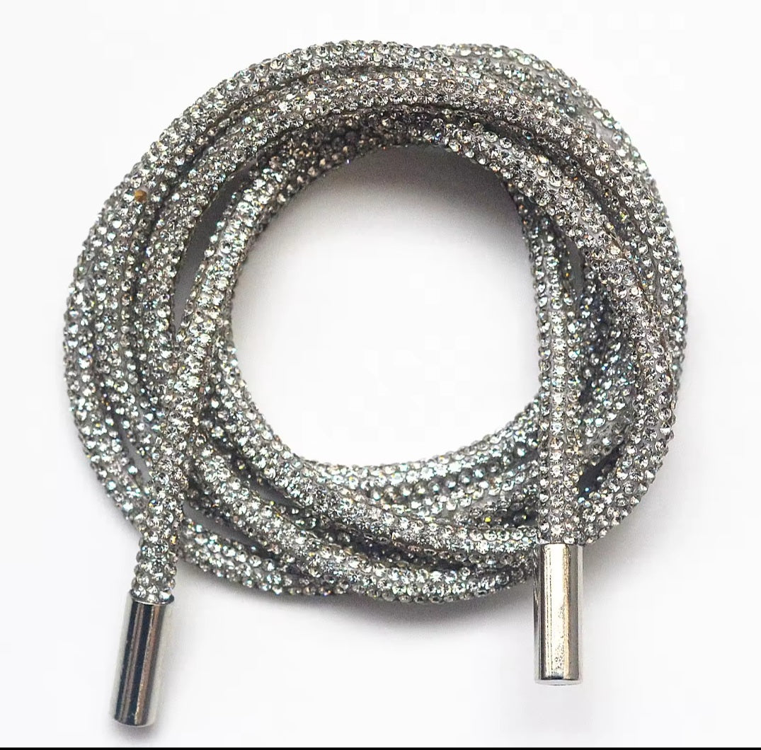 Rhinestone Hoodie String