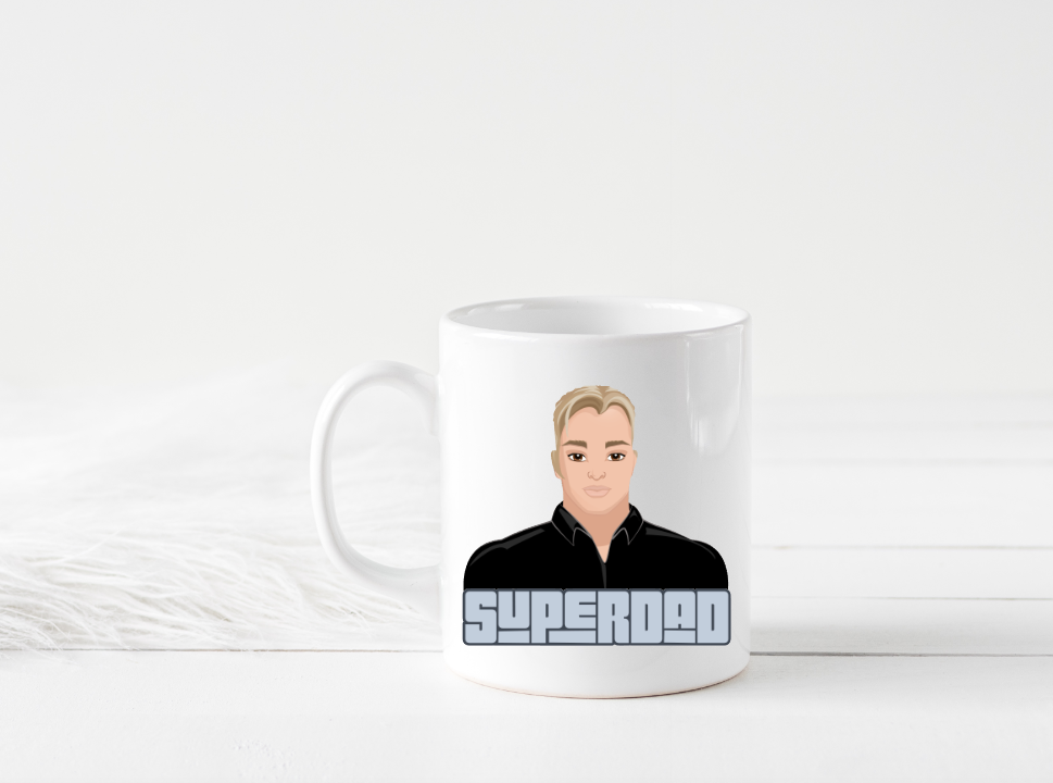 Superdad Mug 15 oz.