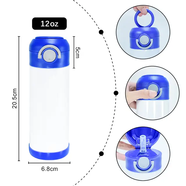 12oz Child Water Bottle Tumblers