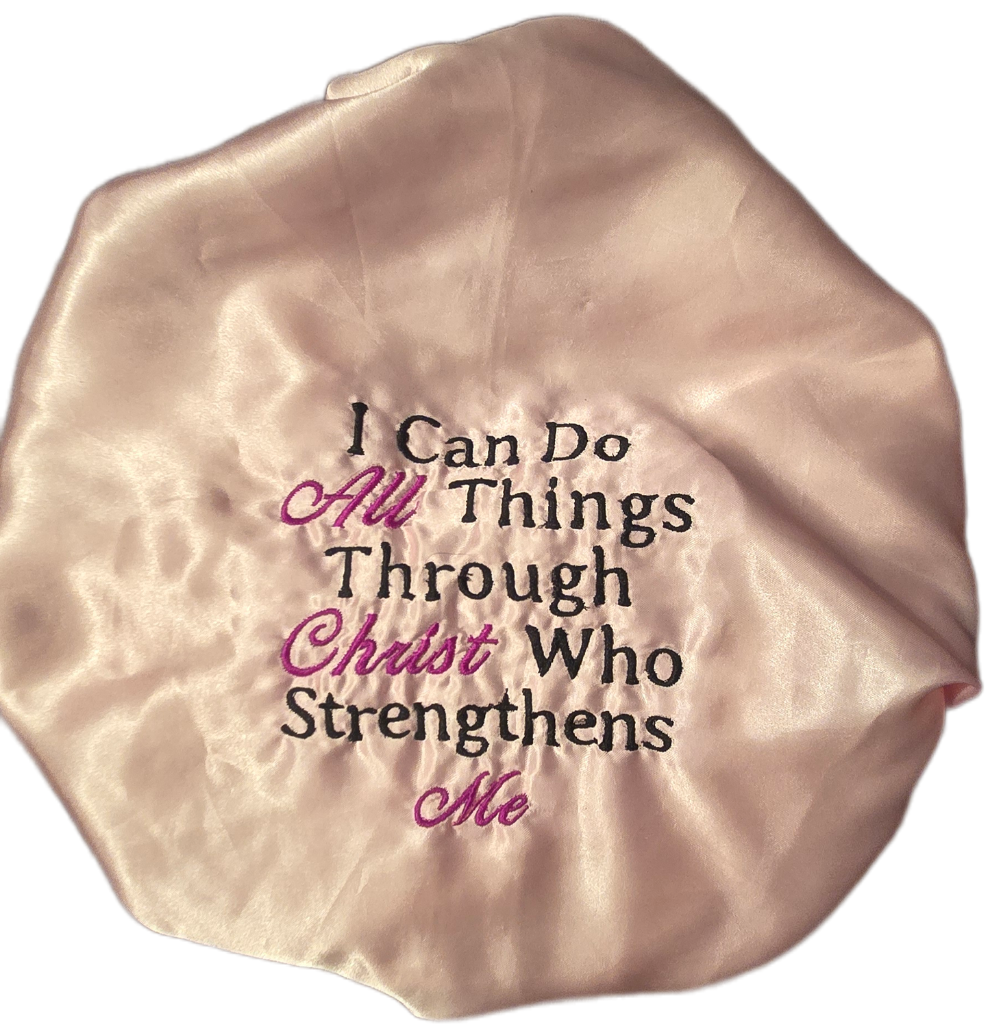 Satin Bonnet -  I can do all things