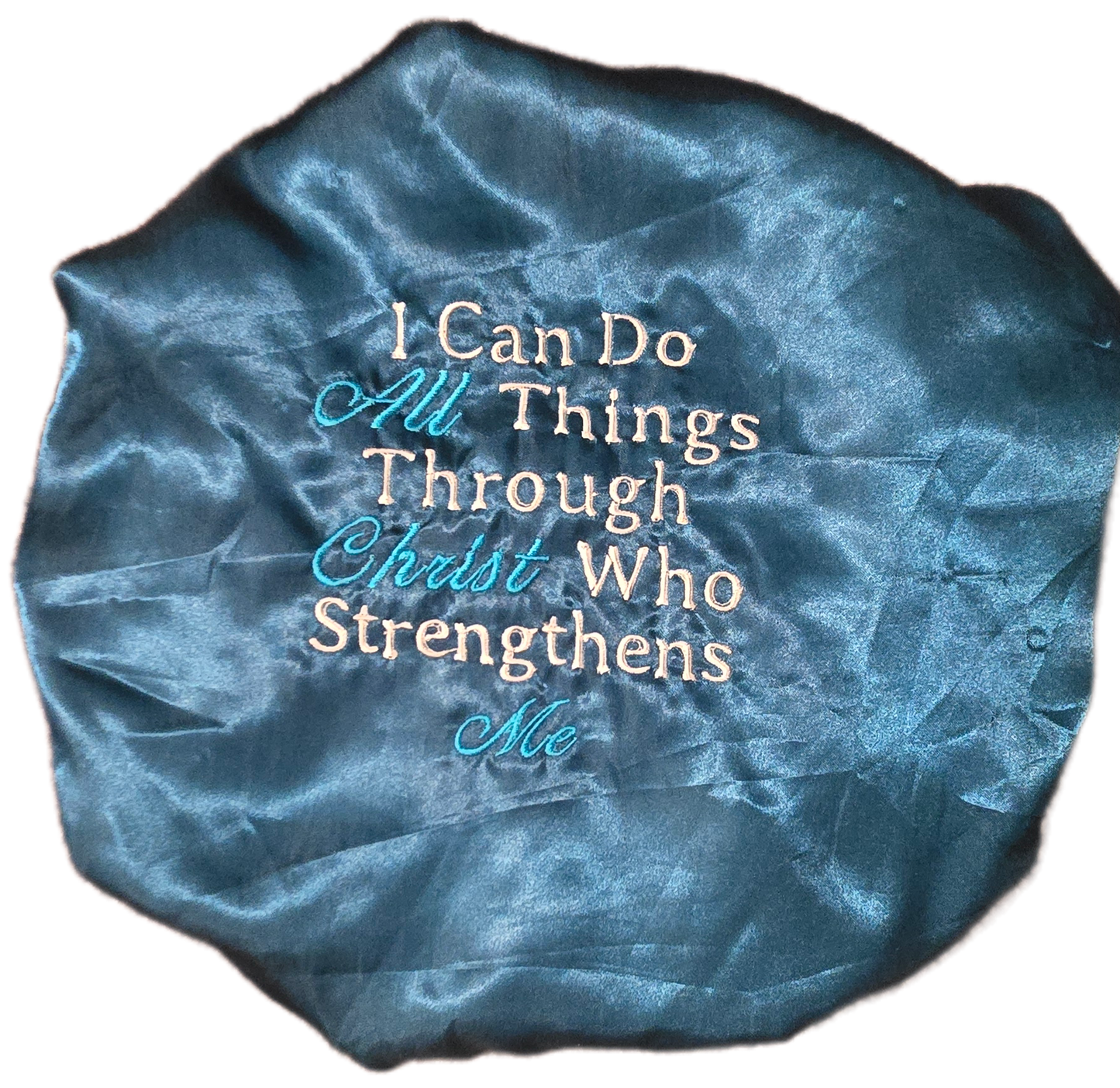 Satin Bonnet -  I can do all things