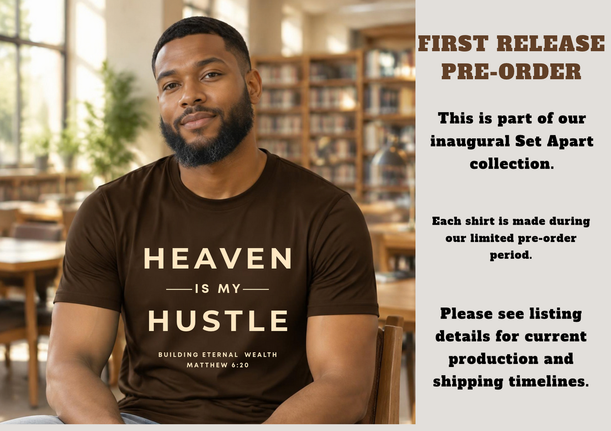 Heaven Is My Hustle Tee (Pre-order)