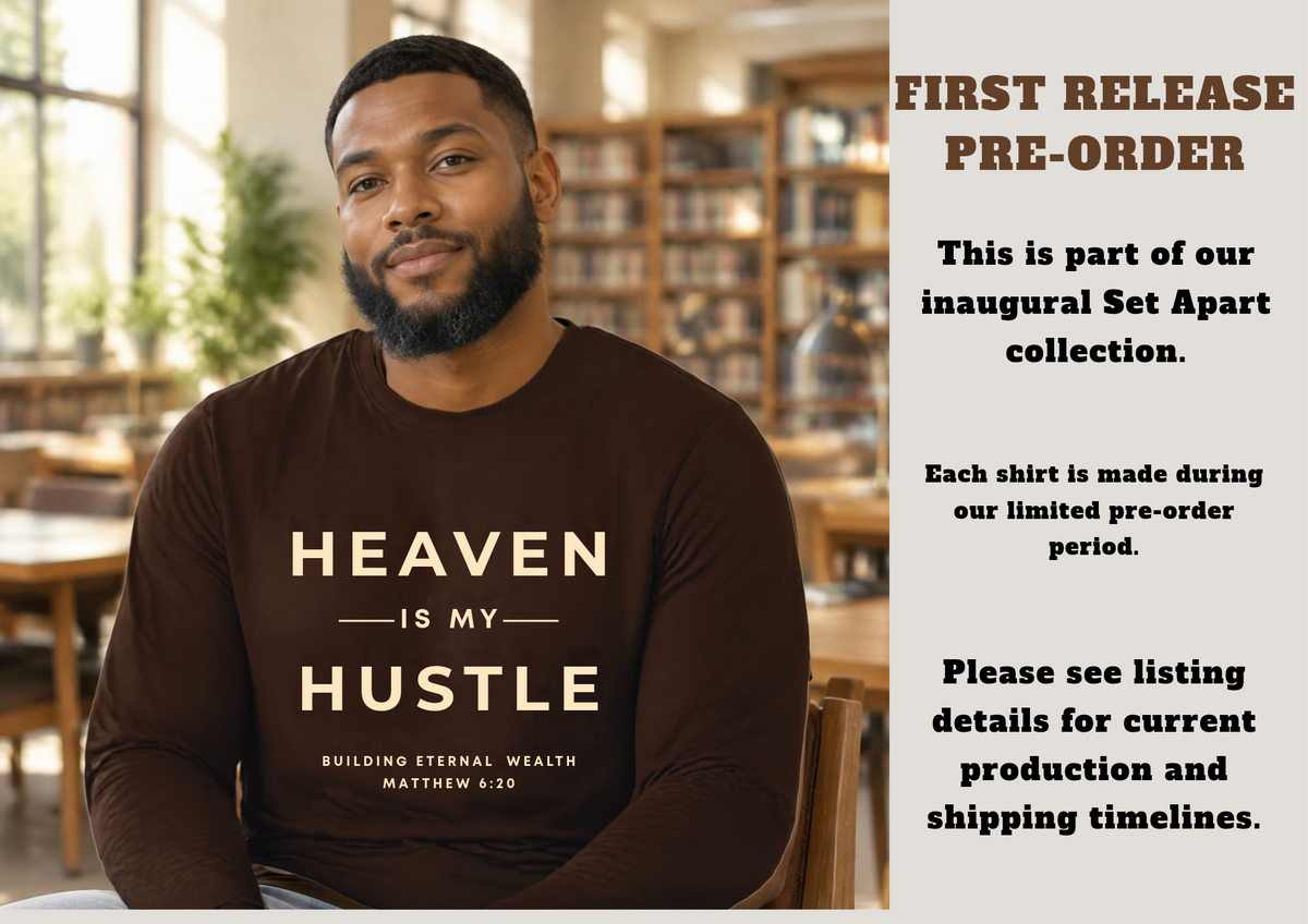 Heaven Is My Hustle Tee (Pre-order)