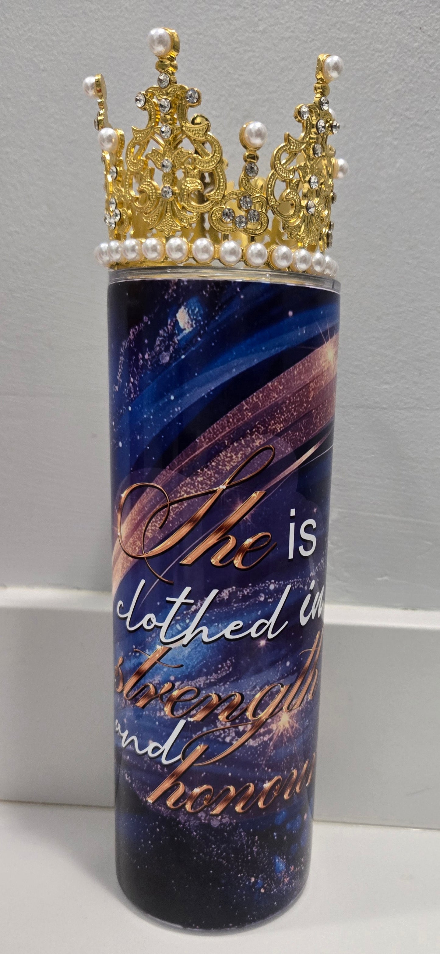 “Strength & Honour” Tumbler