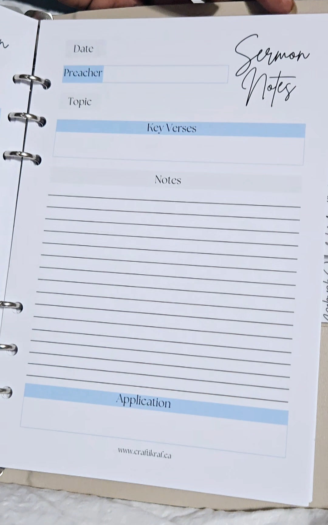 Church journal