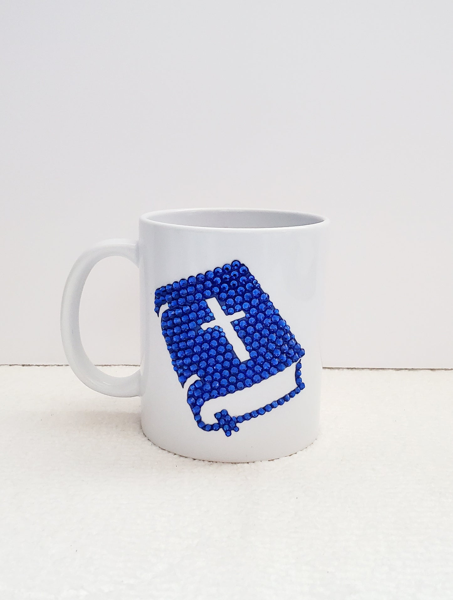 Blinged bible mug