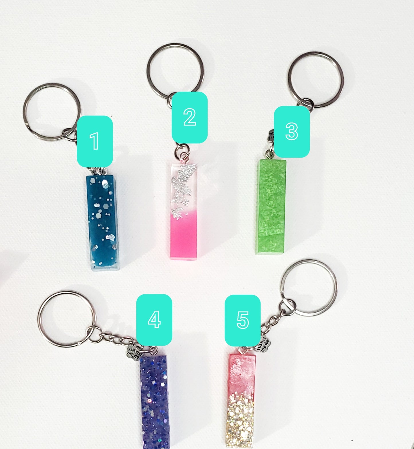 Ready to ship - I Letter keychains