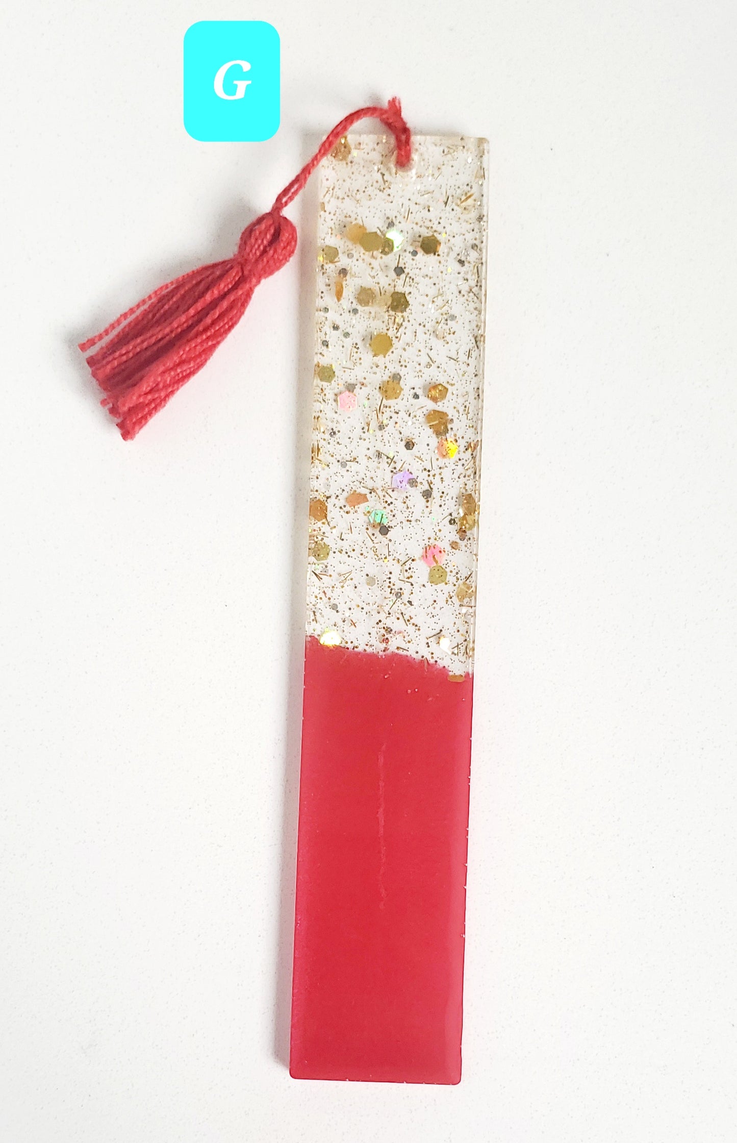 Resin bookmark