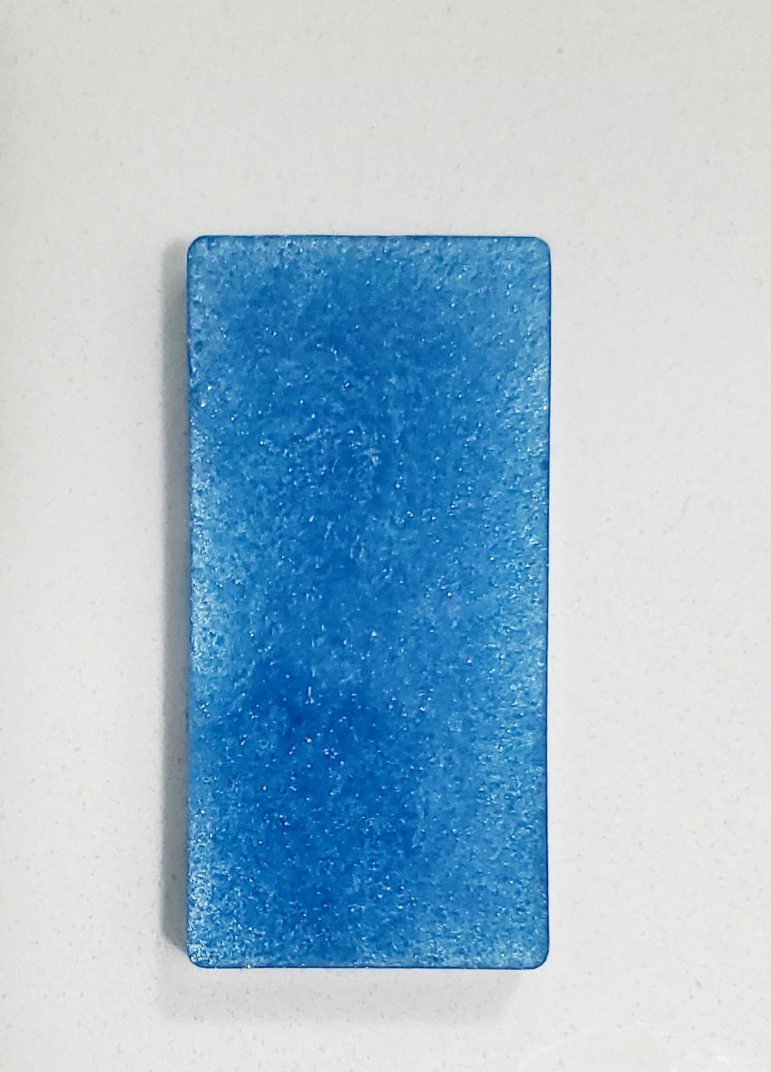 Professional Dominoes Set light blue/glitter